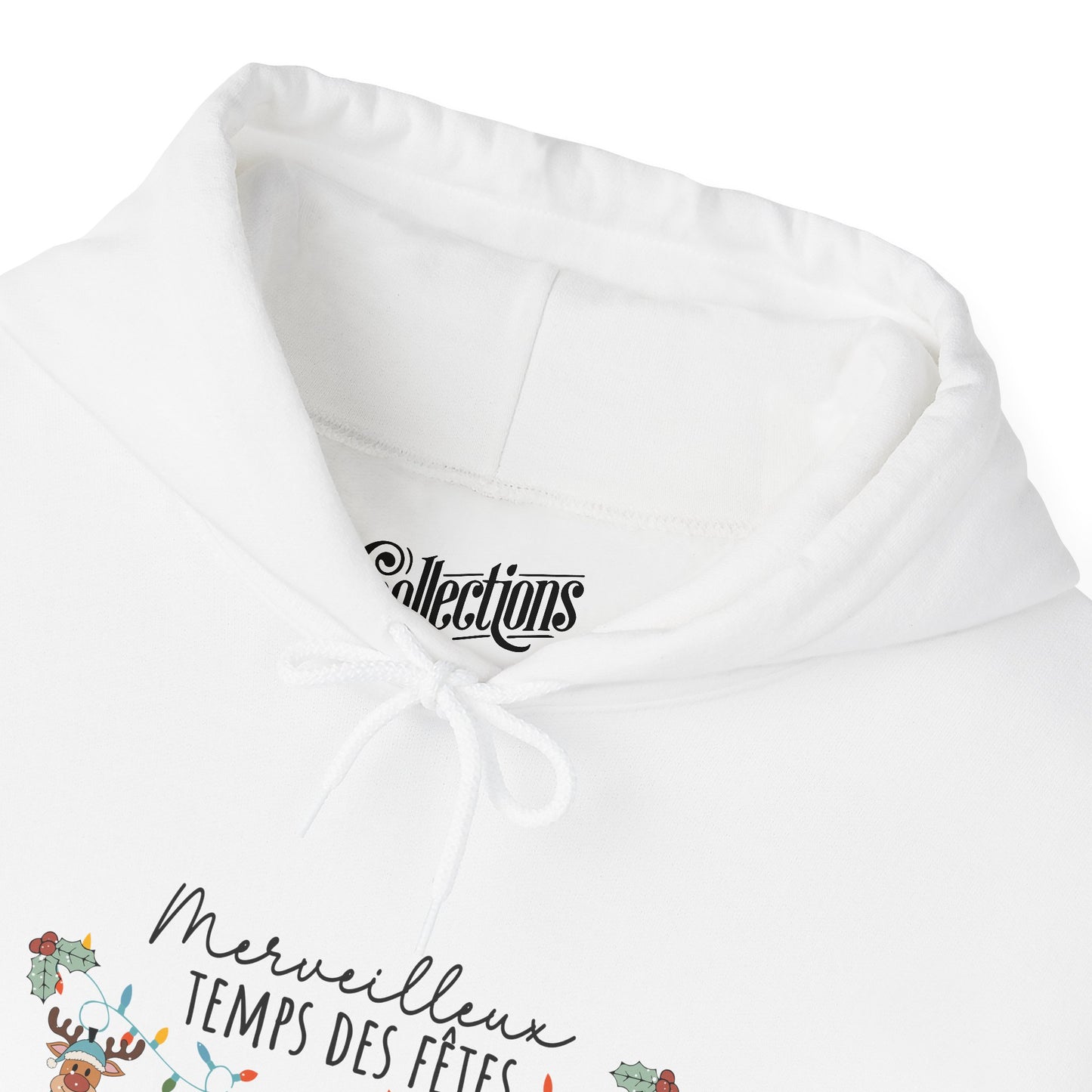 Sweat à capuche - Merveilleux Temps des Fêtes