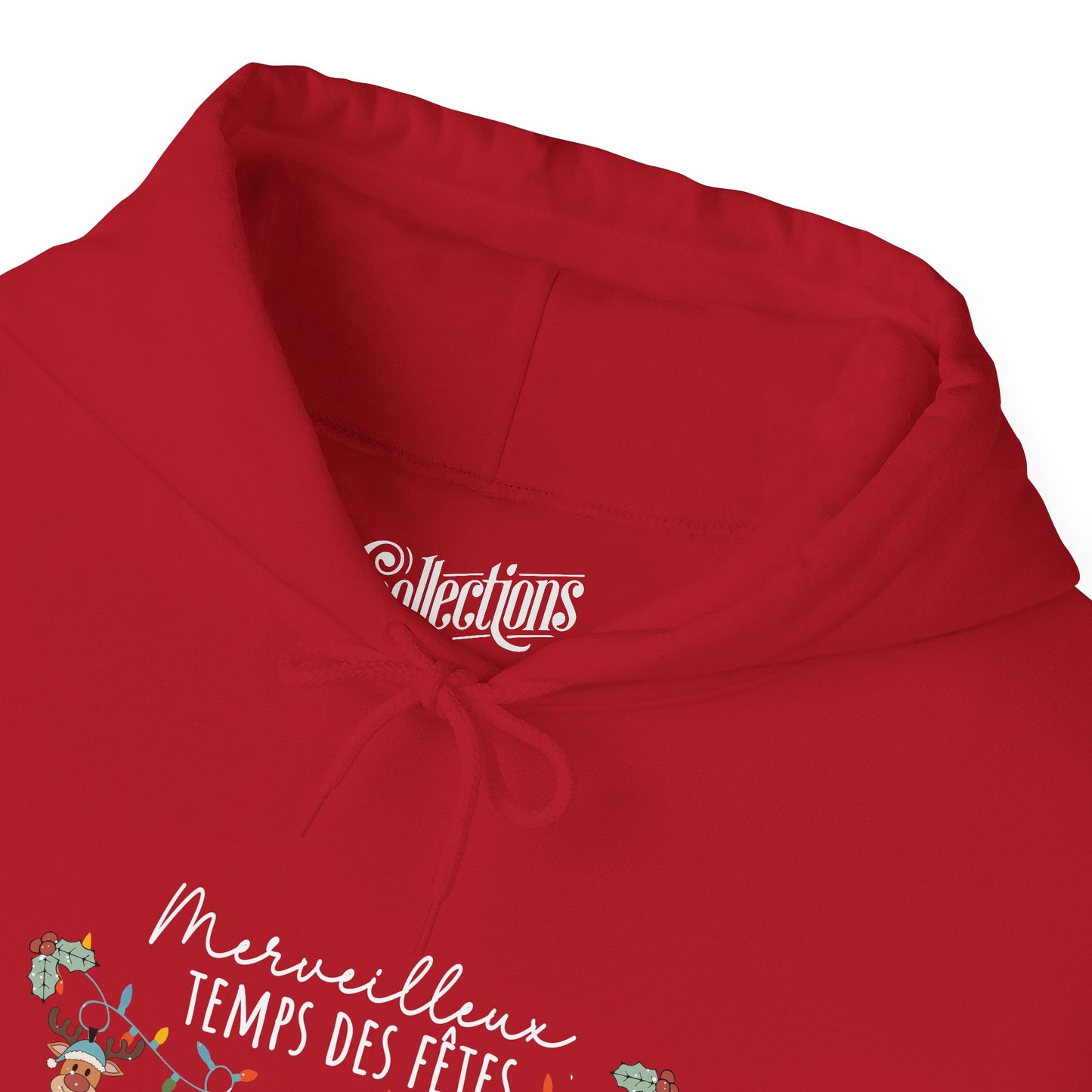 Sweat à capuche - Merveilleux Temps des Fêtes