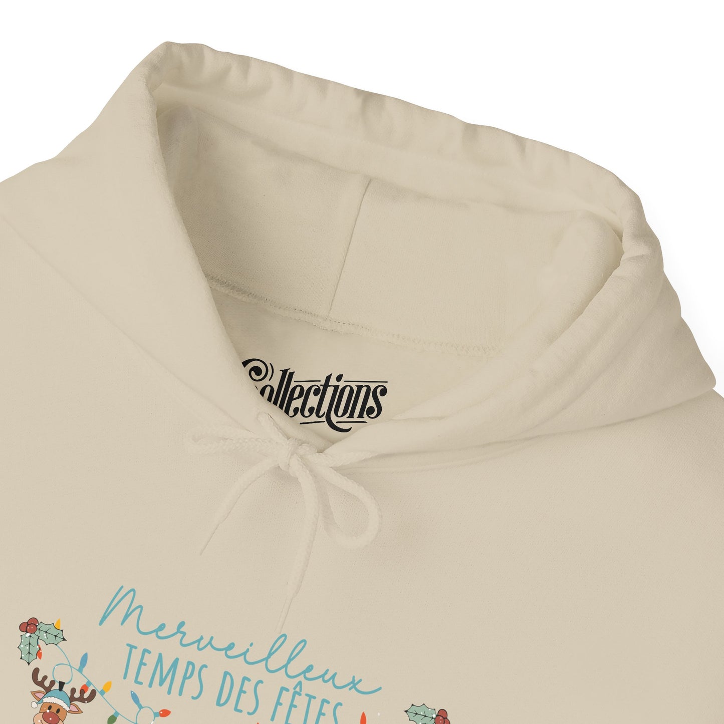 Sweat à capuche - Merveilleux Temps des Fêtes