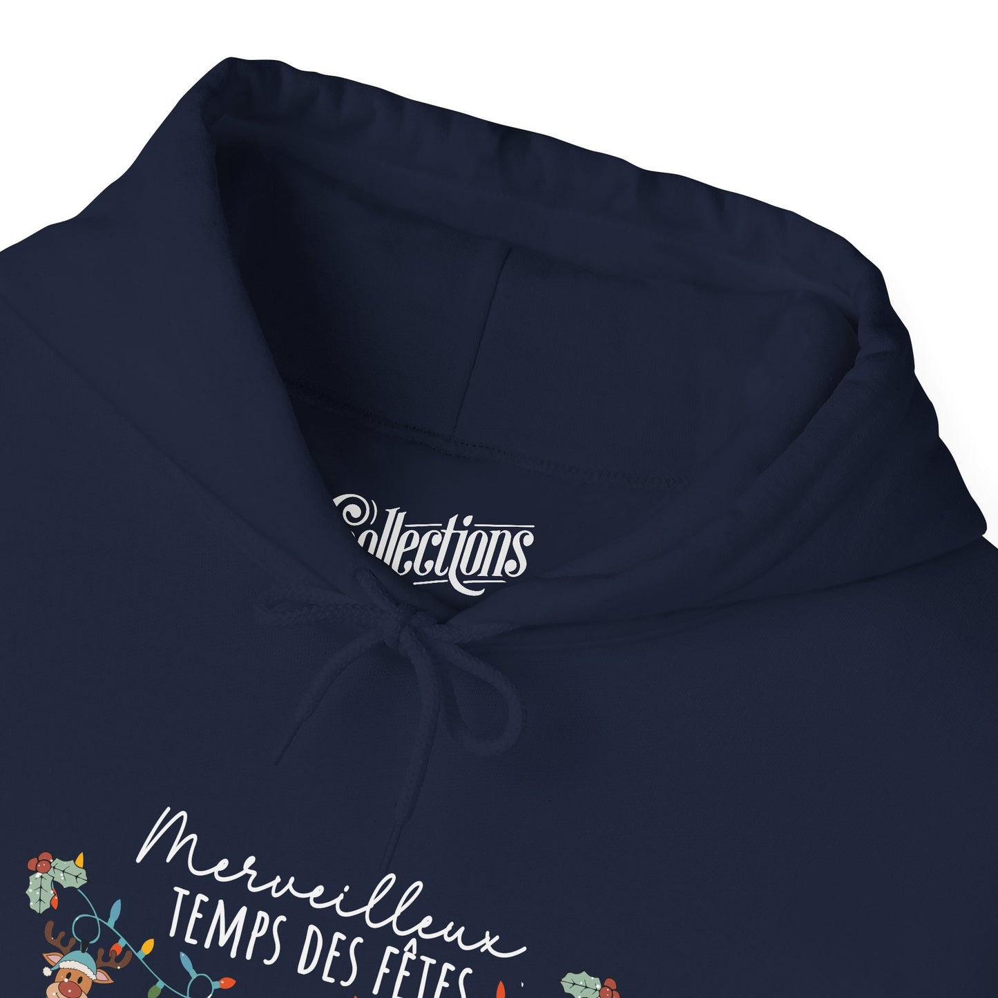 Sweat à capuche - Merveilleux Temps des Fêtes