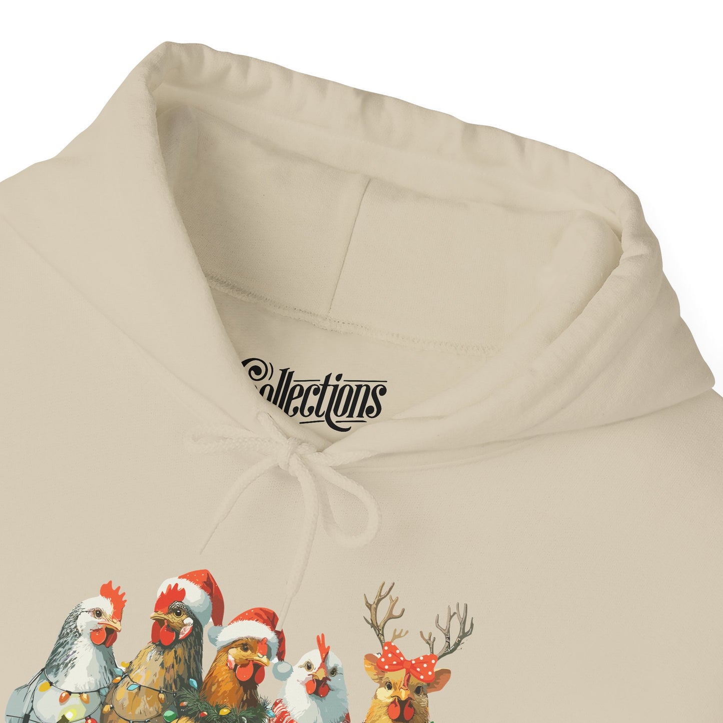 Sweat à capuche - Cot Cot Cot des fêtes!