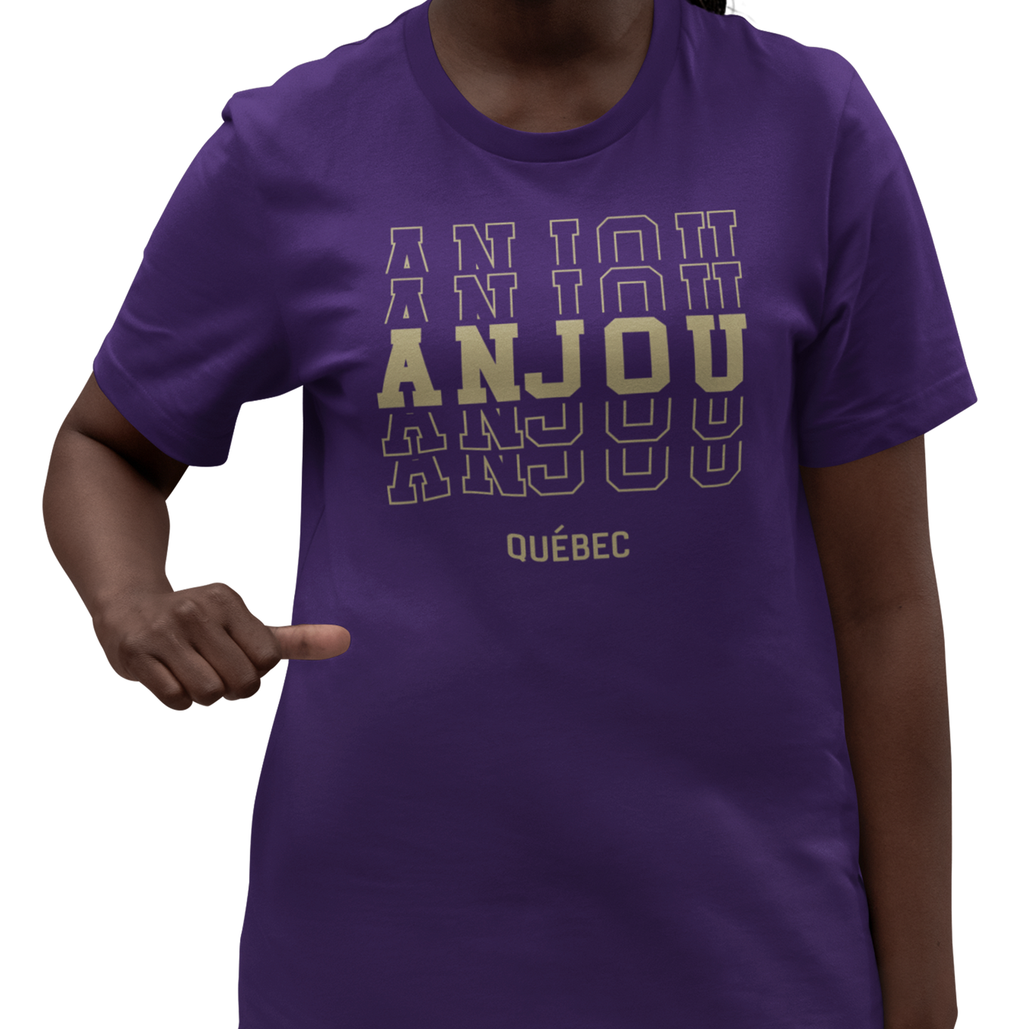 T-shirt - Anjou plus que classique