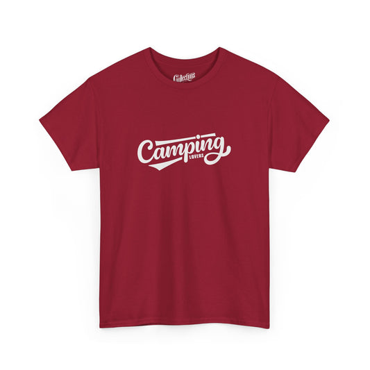 #camping - T-Shirt - T-shirt - Camping Lovers - Cardinal / S / M