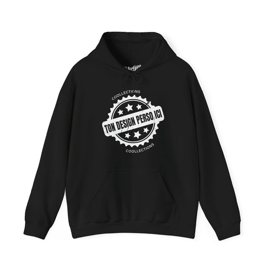 Sweat à capuche foncé - Personnalisé
