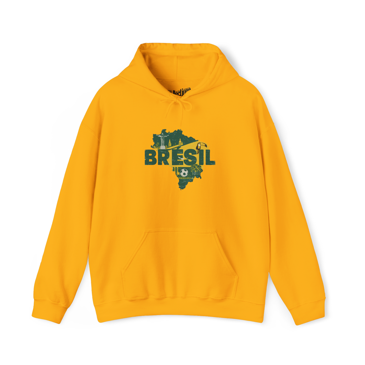 Hoodie - Brazil on the map