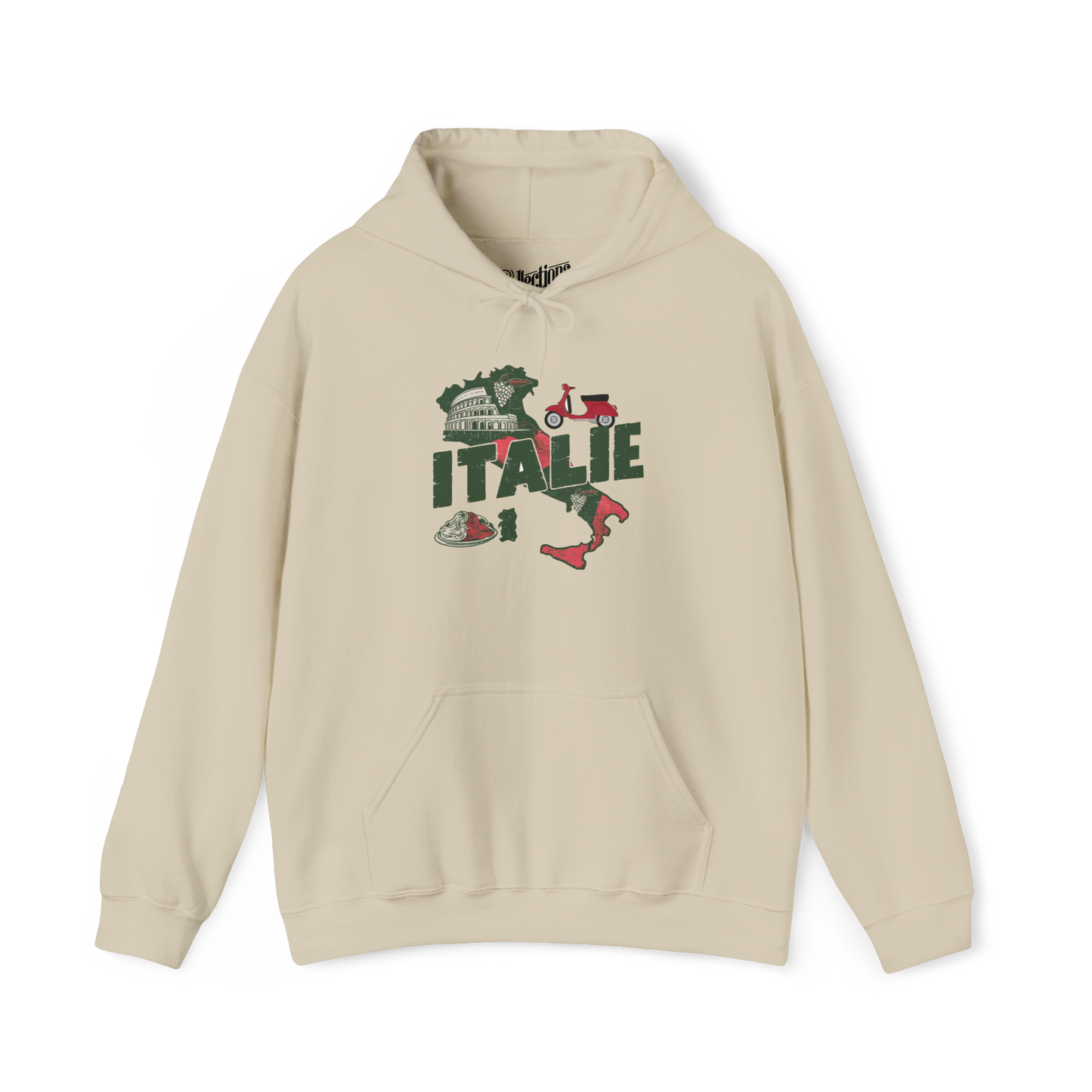 Hoodie - Italy on the map