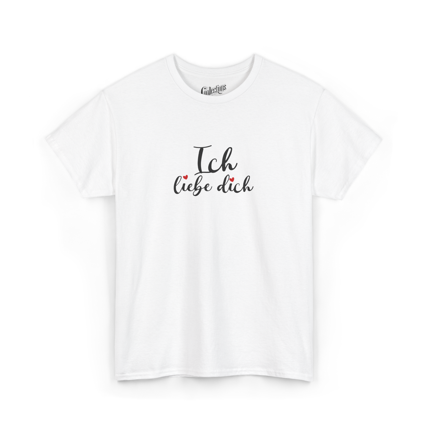 T-shirt - I love you "Ich liebe dich" - German