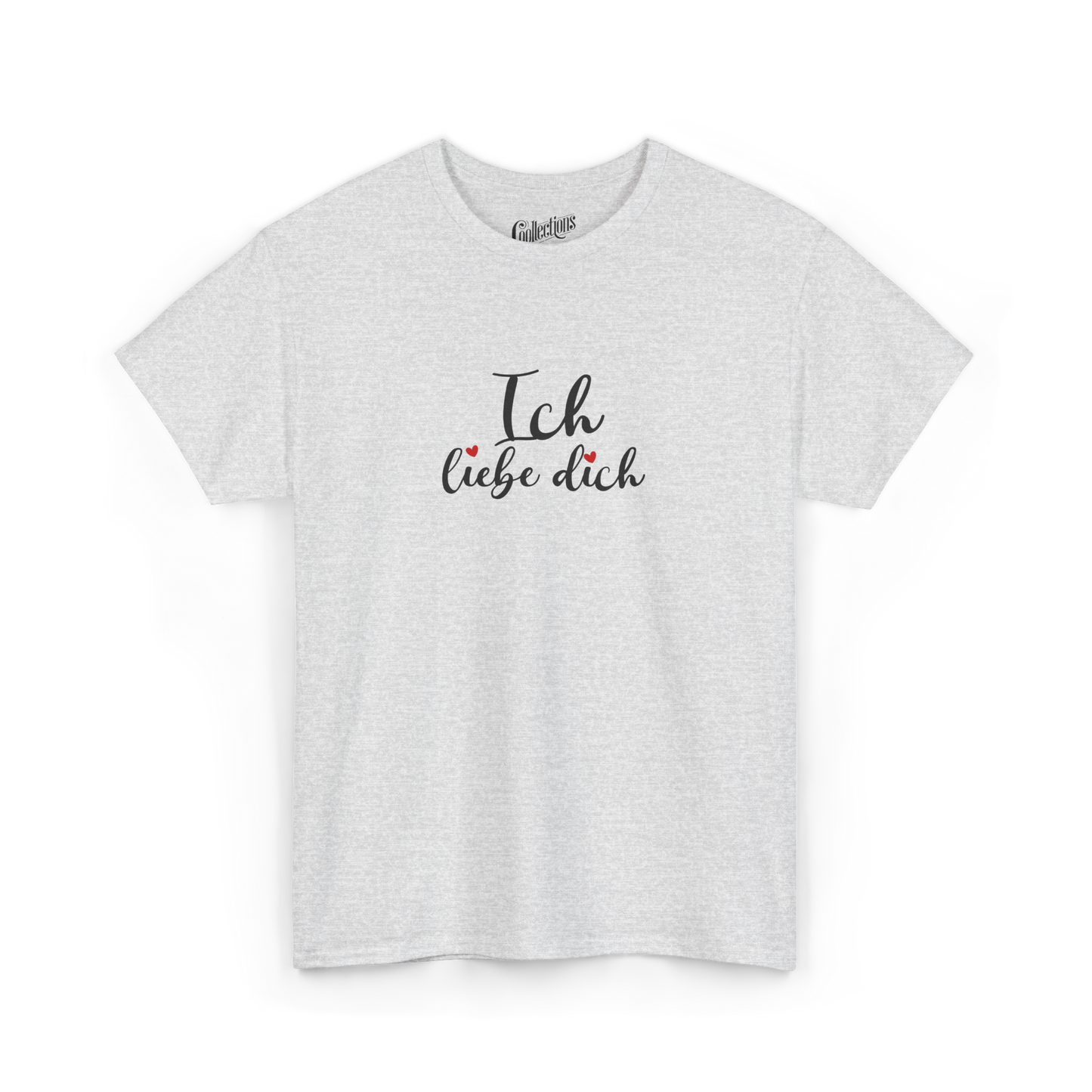 T-shirt - I love you "Ich liebe dich" - German