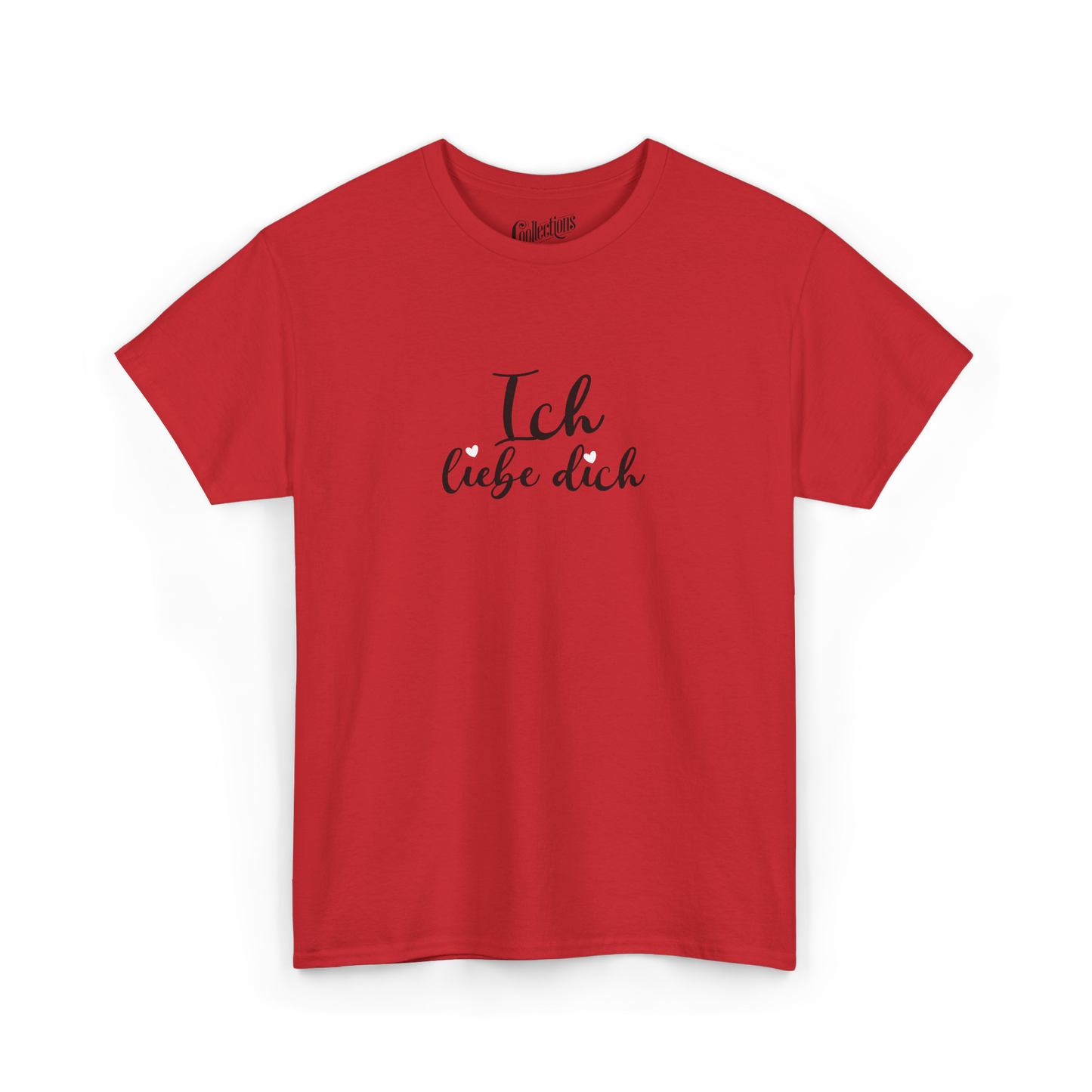 T-shirt - I love you "Ich liebe dich" - German
