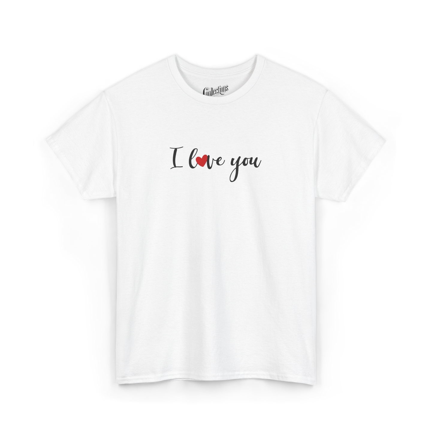 T-shirt - Je t'aime "I love you" - Anglais