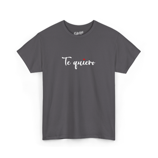 T-shirt - I love you "Te quiero" - Spanish
