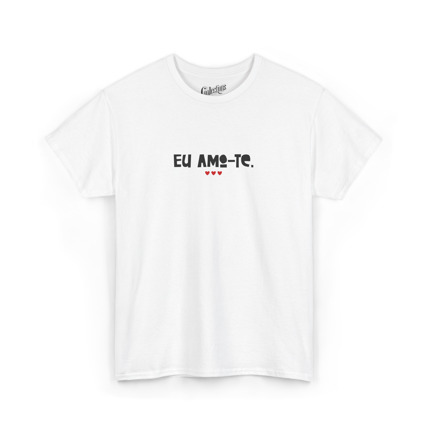 T-shirt - Je t'aime "Eu amo-te" - Portugais