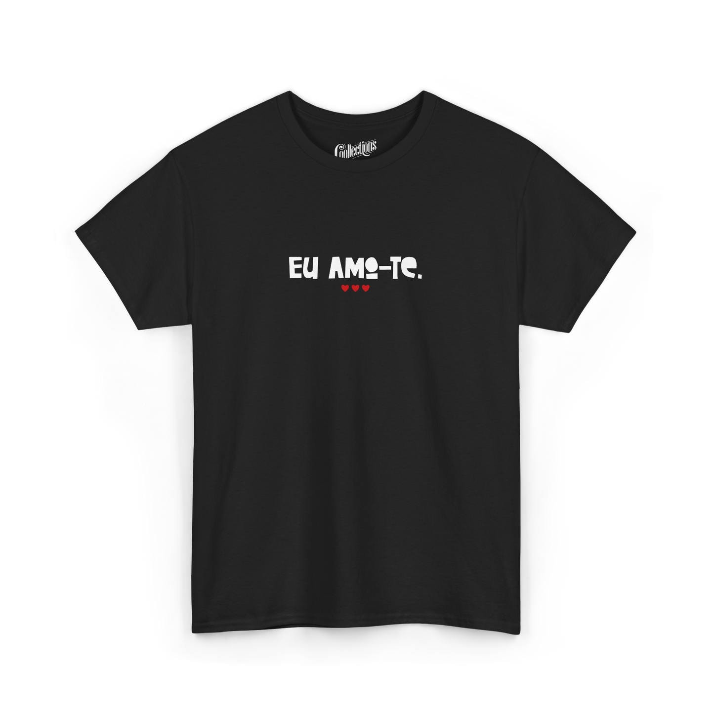 T-shirt - Je t'aime "Eu amo-te" - Portugais