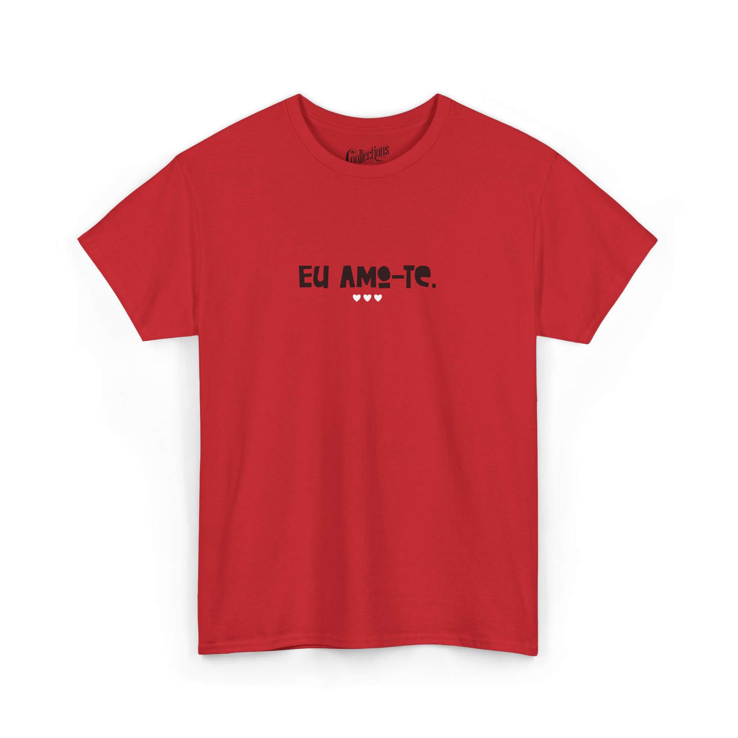 T-shirt - Je t'aime "Eu amo-te" - Portugais