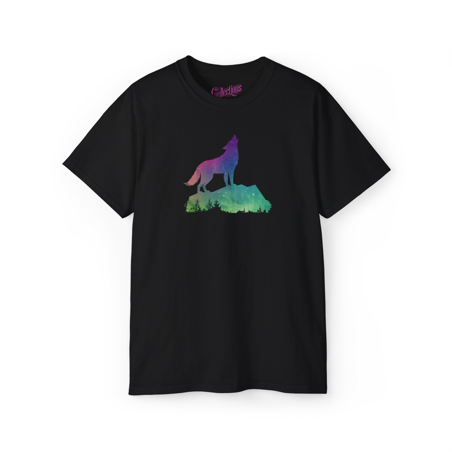 T-shirt – Aurora Borealis – Le loup