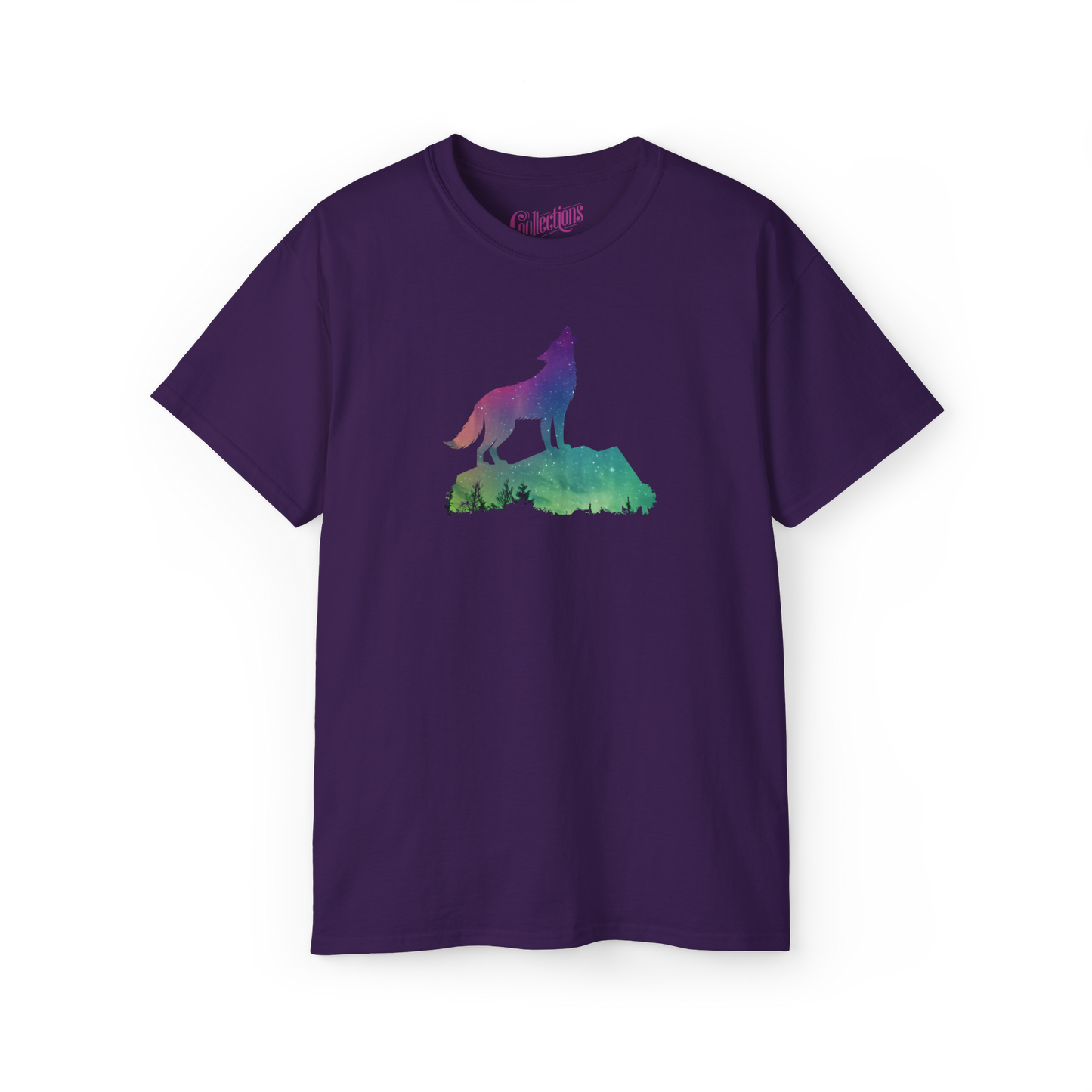 T-shirt – Aurora Borealis – Le loup