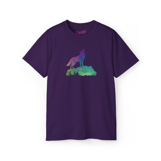 T-shirt – Aurora Borealis – Le loup