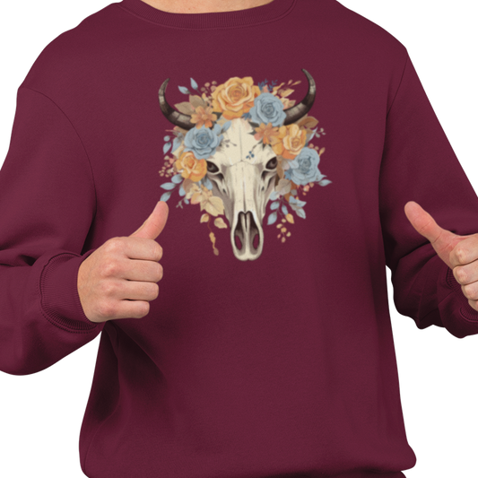 Sweat-shirt - Roses et Rodéo