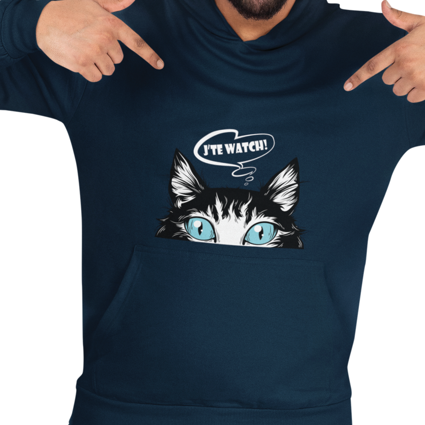 Sweat à capuche – J'te Watch!