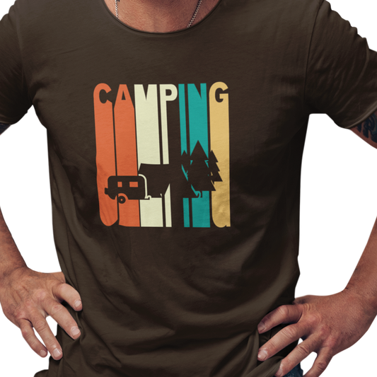 #camping - T-Shirt - T-shirt - Camping Rétro