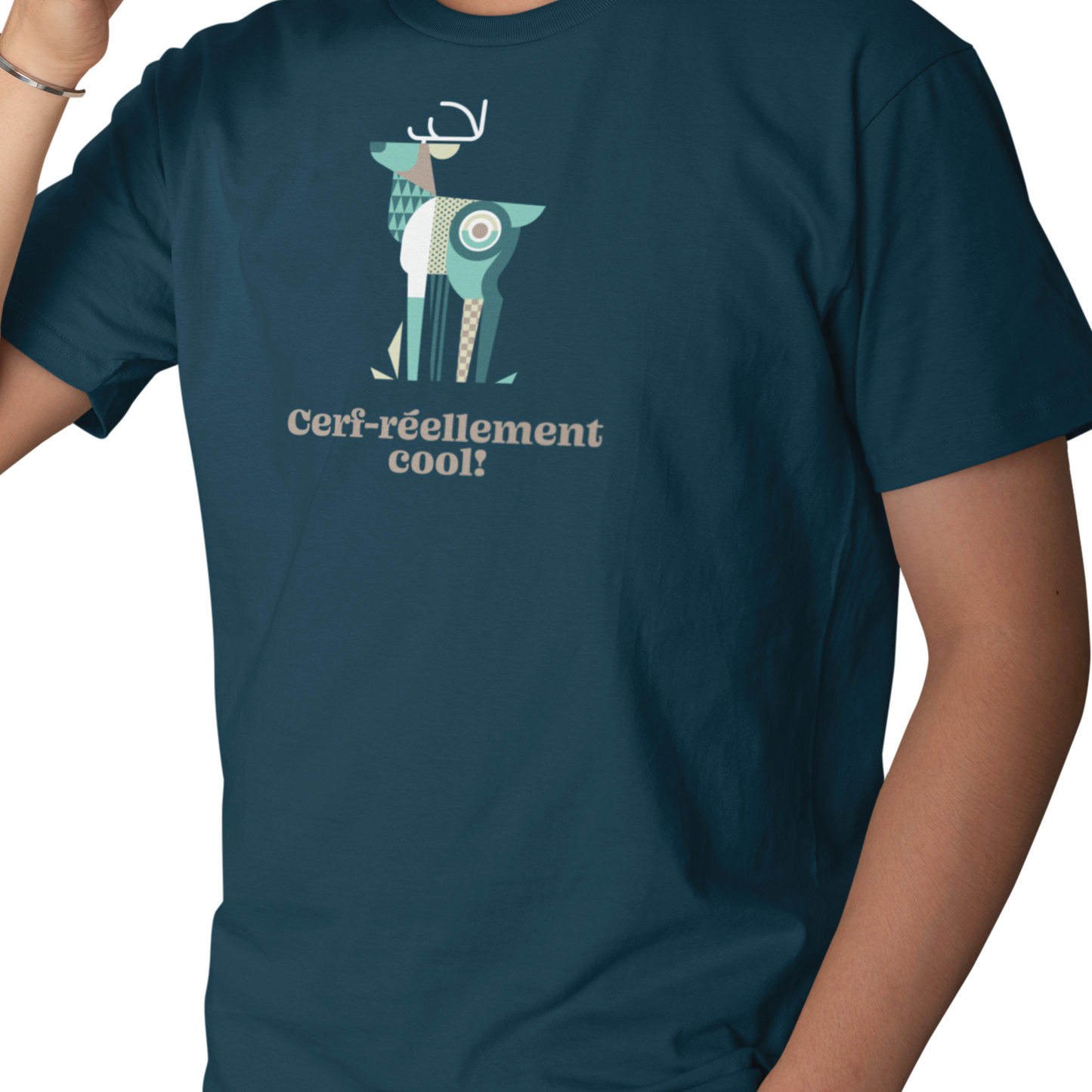 T-shirt - Cerf-réellement cool!