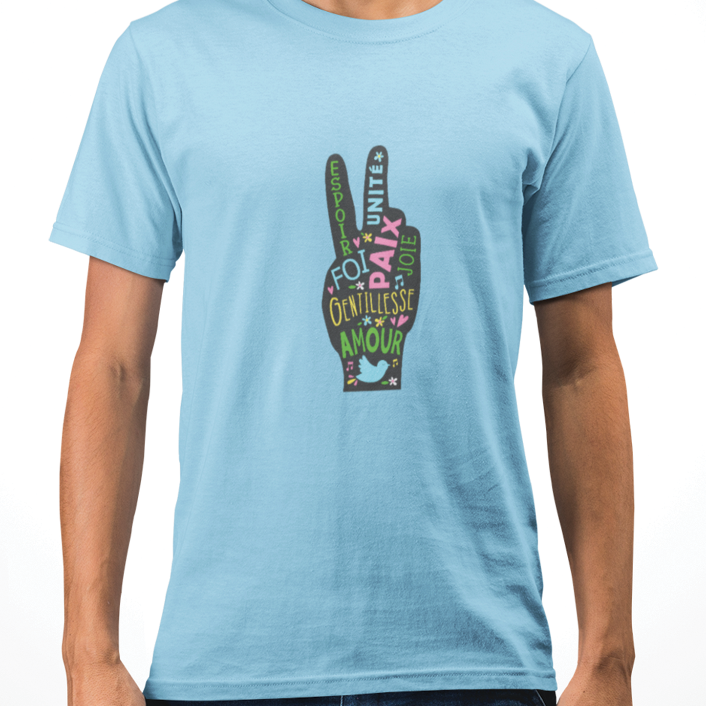 T-shirt - Vibrante Paix