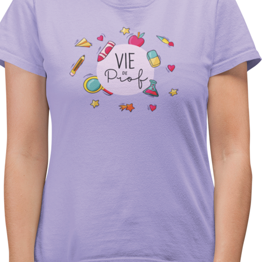 T-shirt - Vie de prof