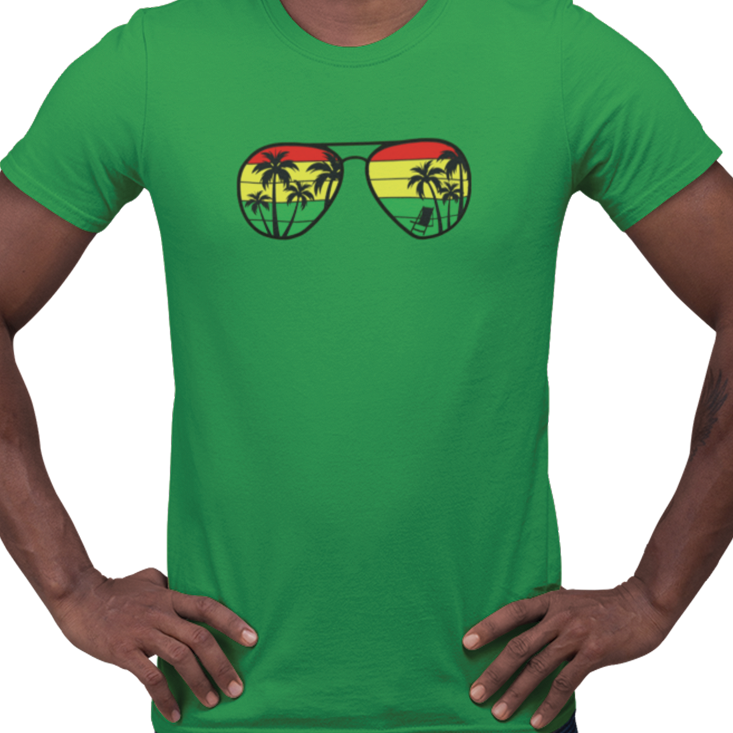 T-shirt - Vue Jamaïcaine