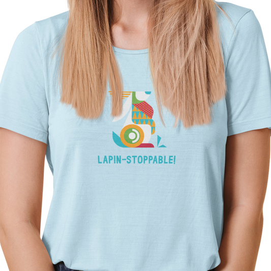 T-shirt - LAPIN-STOPPABLE!