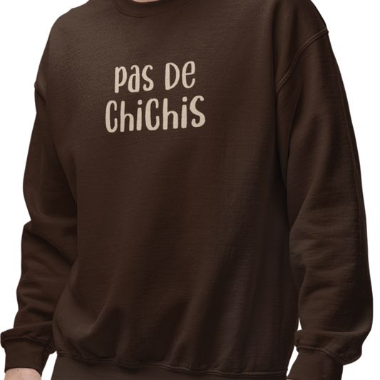 Sweat-shirt - Pas de chichis
