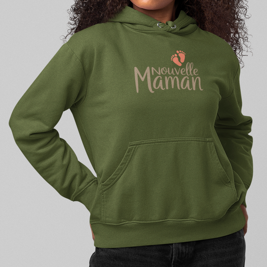 Sweat à capuche - Nouvelle Maman