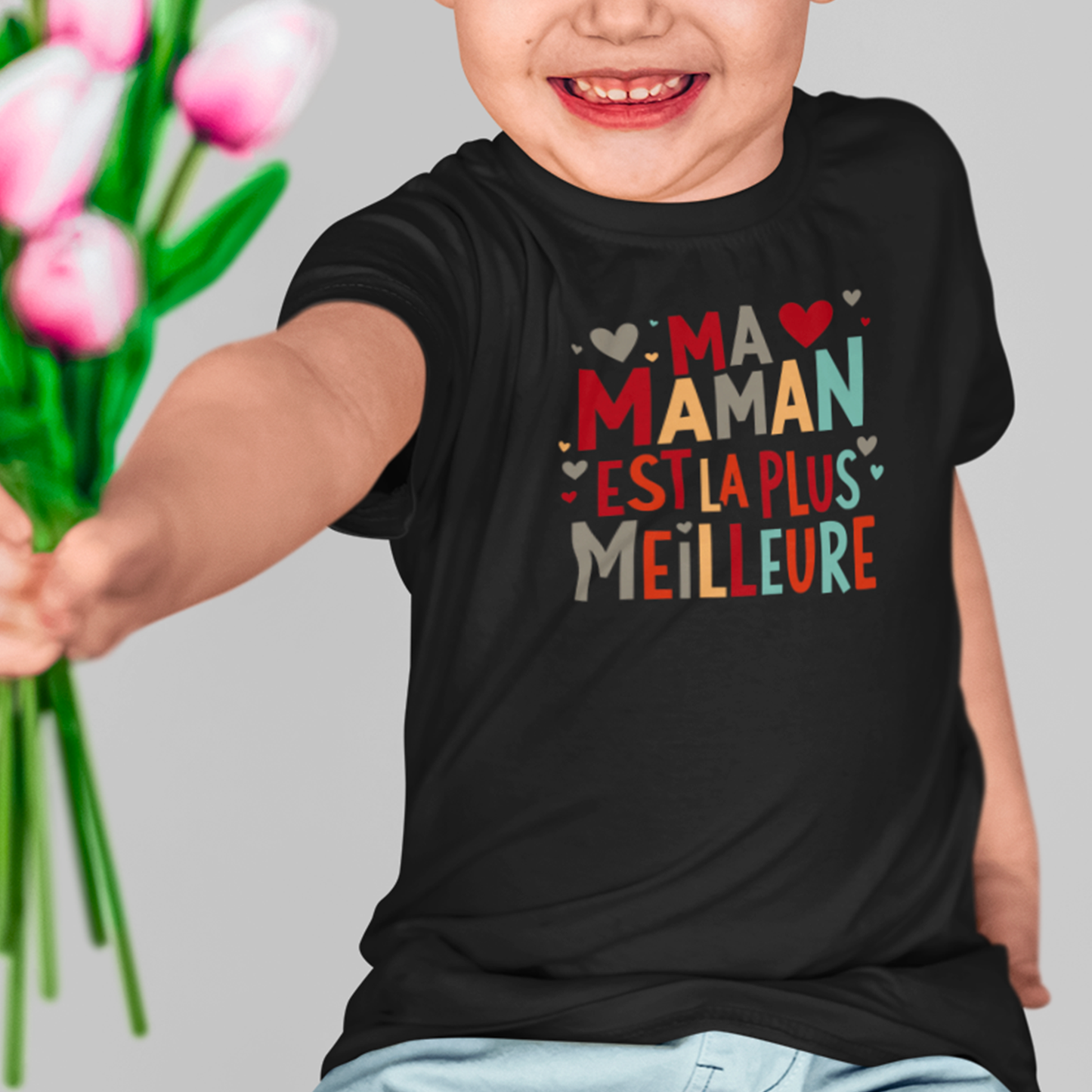 T-shirt - Duo - Ma maman est la plus meilleure