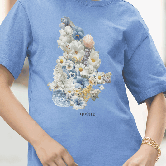 T-shirt - Quebec in Bloom
