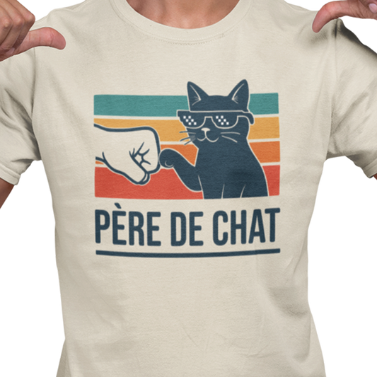 T-shirt - Cool Cat Dad