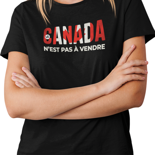 T-shirt - Canada, pas à vendre