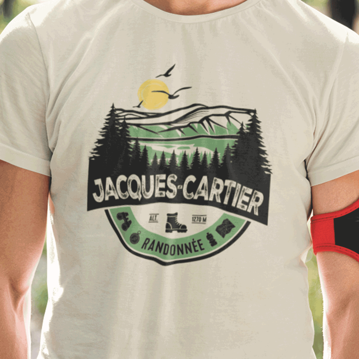 T-shirt - Mont Jacques-Cartier