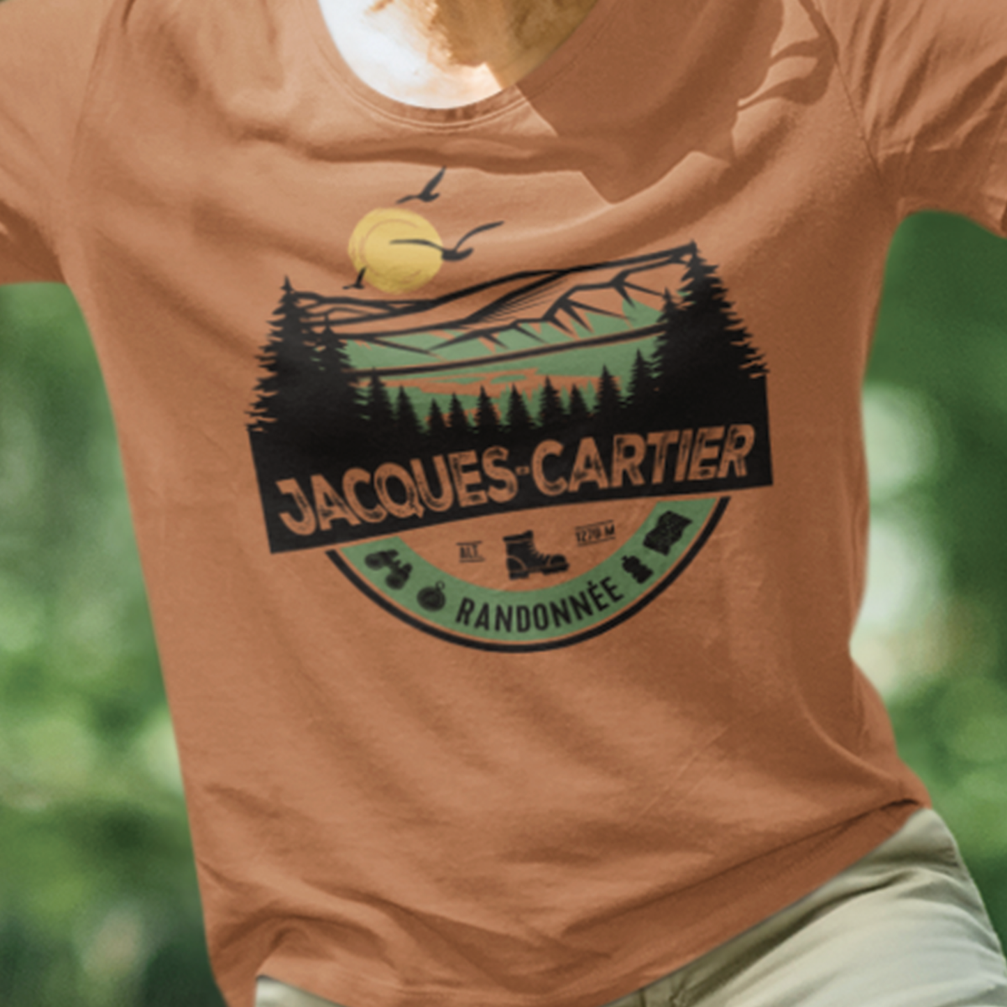 T-shirt - Mont Jacques-Cartier