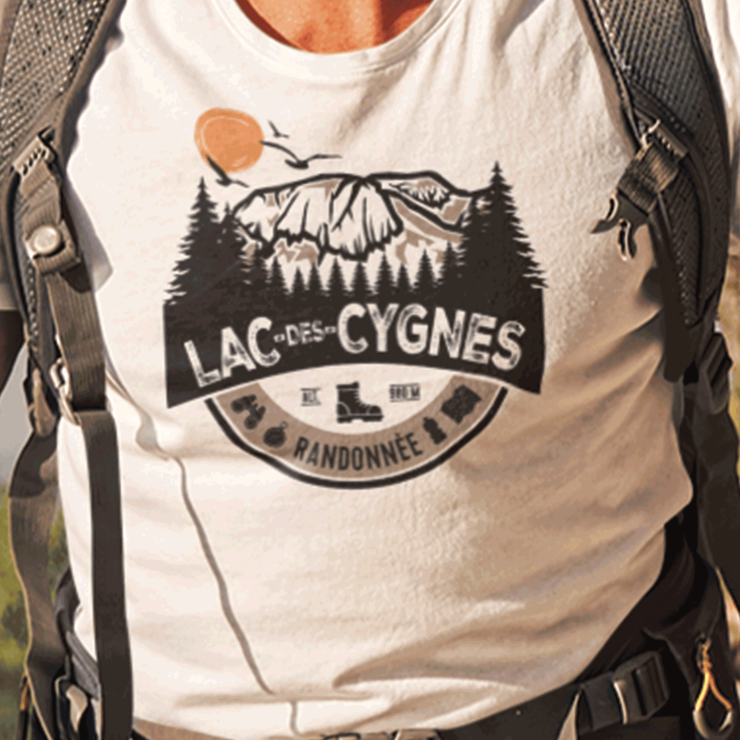 T-shirt - Swan Lake Mountain
