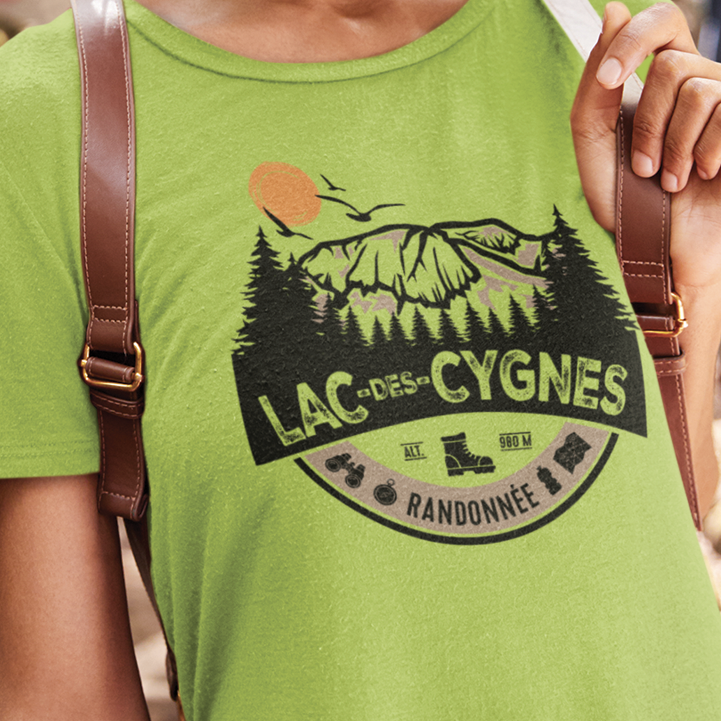 T-shirt - Swan Lake Mountain