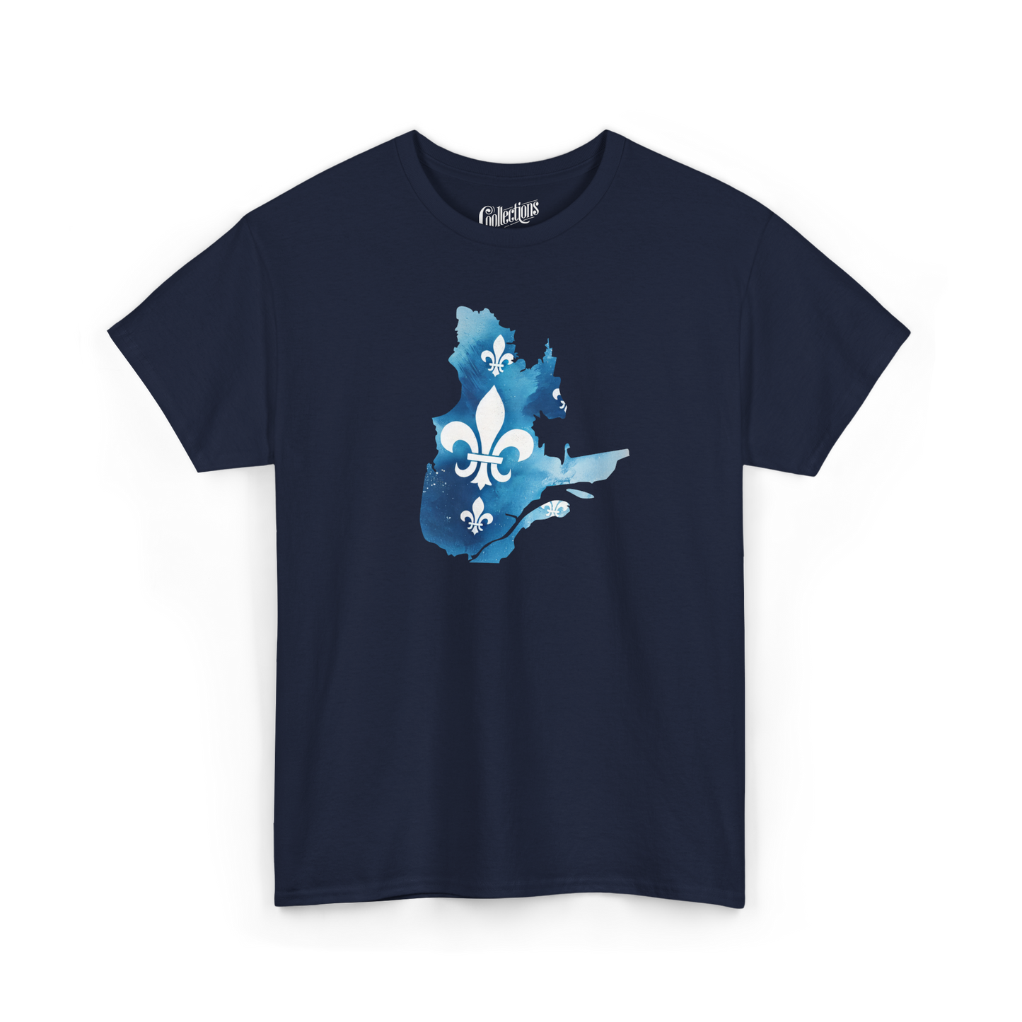 T-shirt - Québec en carte