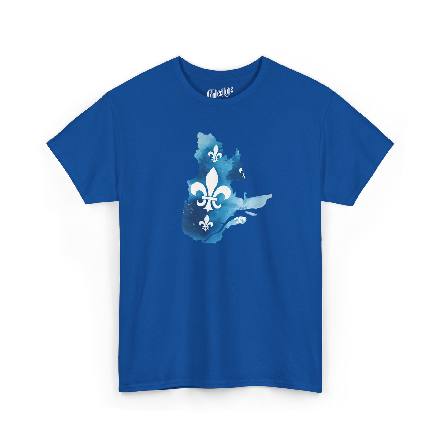 T-shirt - Québec en carte