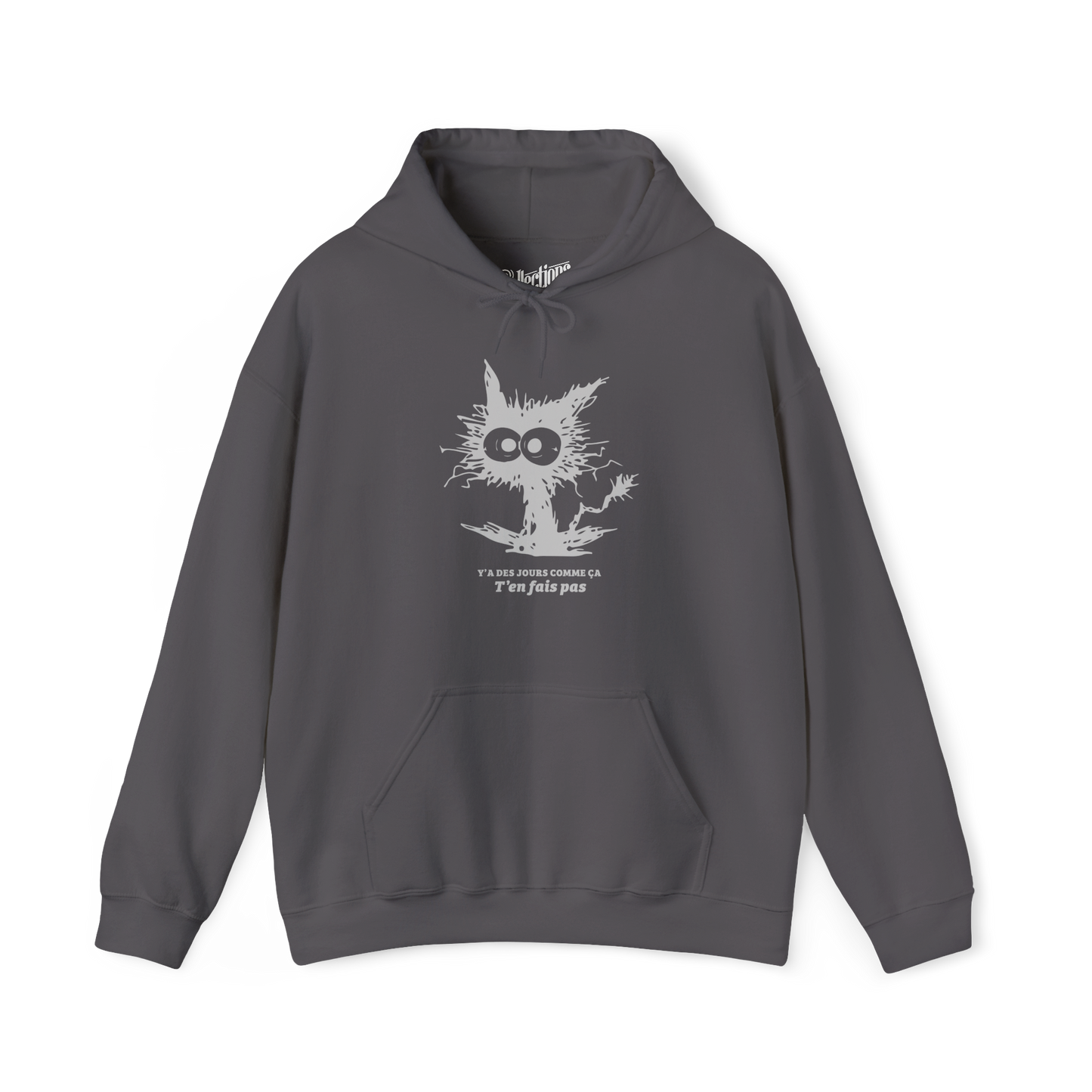 Sweat à capuche – T'en fais pas - Militaire