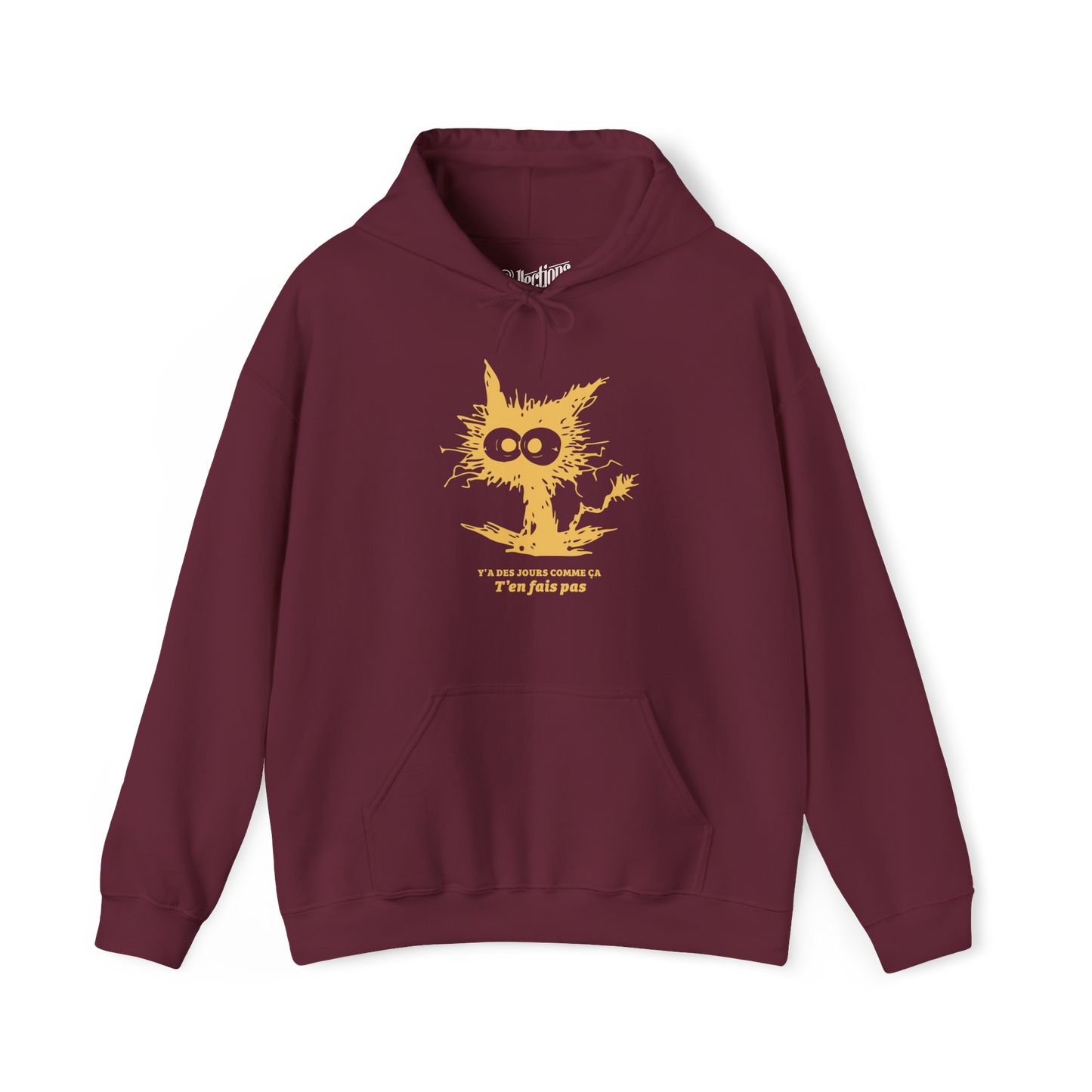 Sweat à capuche – T'en fais pas - Militaire