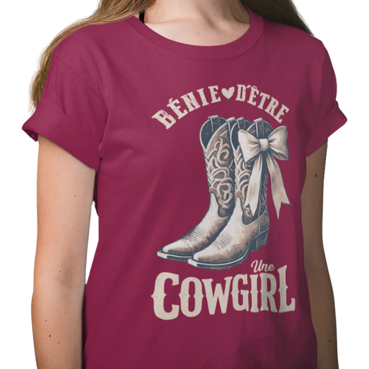 T-shirt - Bénie d’être une Cowgirl