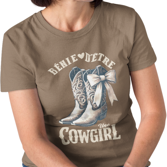 T-shirt - Bénie d’être une Cowgirl
