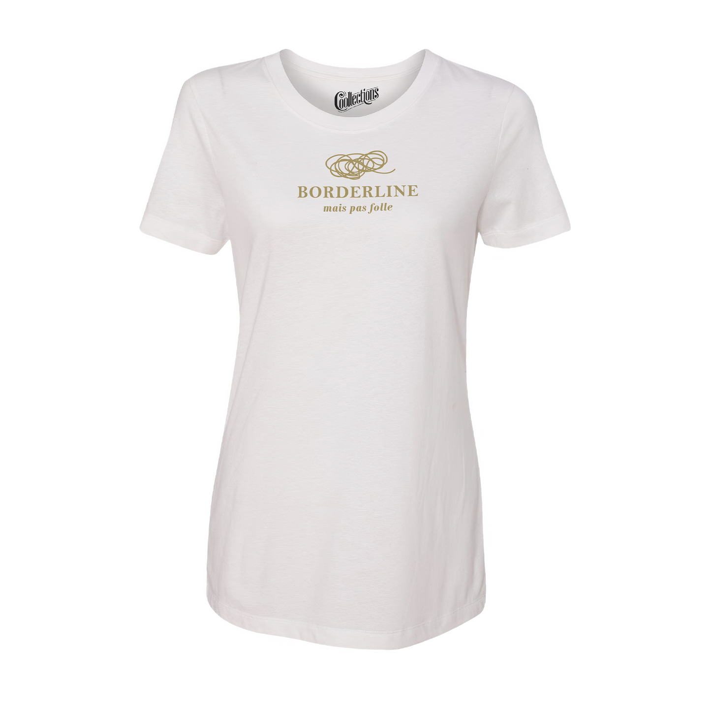 T-shirt ajusté - Borderline, pas folle