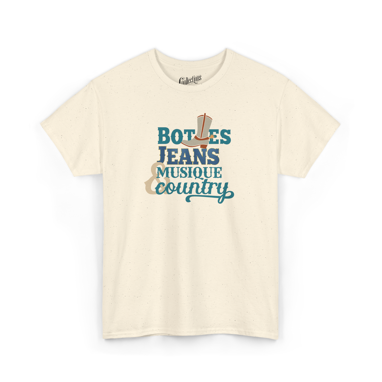 T-shirt - Bottes, Jeans & Musique Country