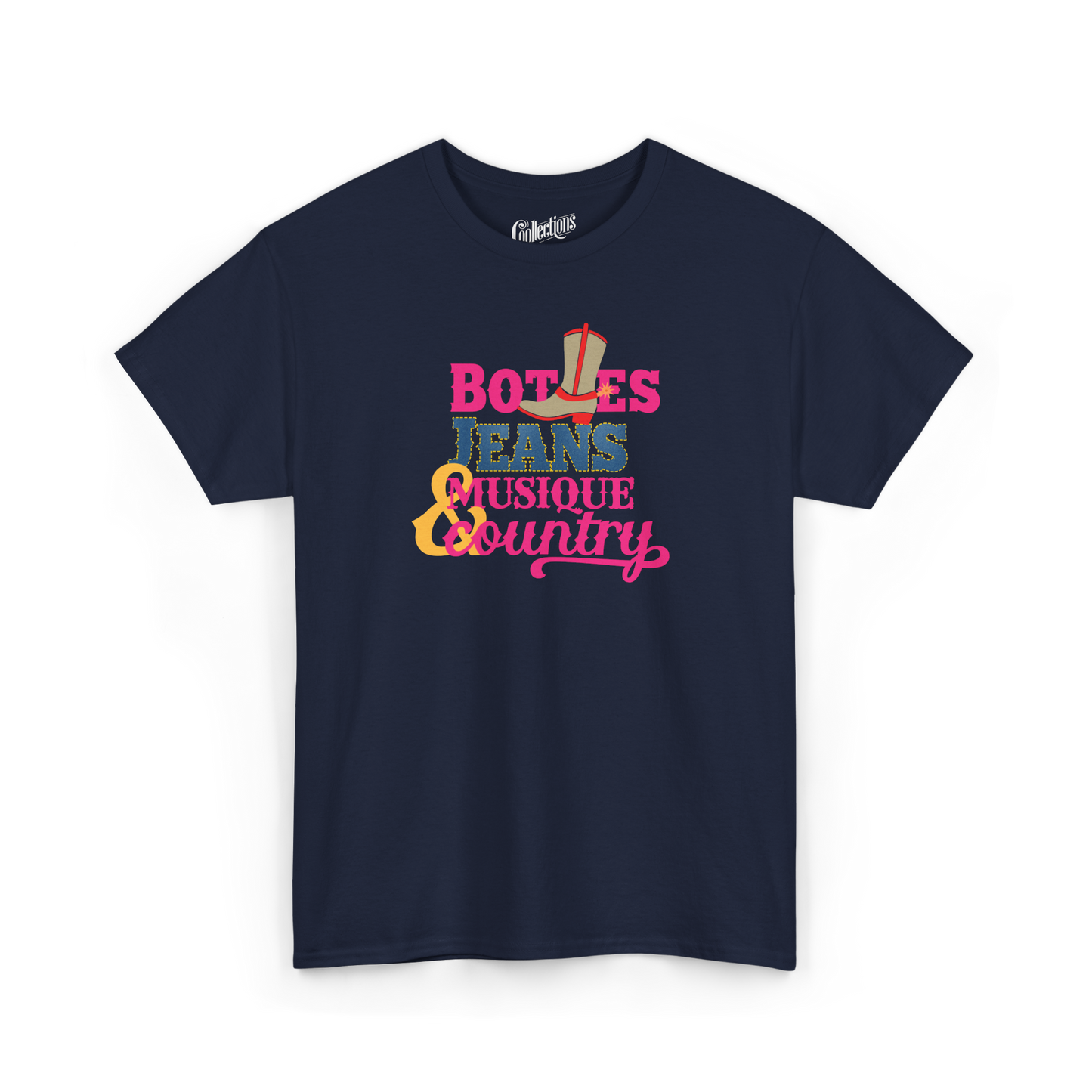 T-shirt - Bottes, Jeans & Musique Country