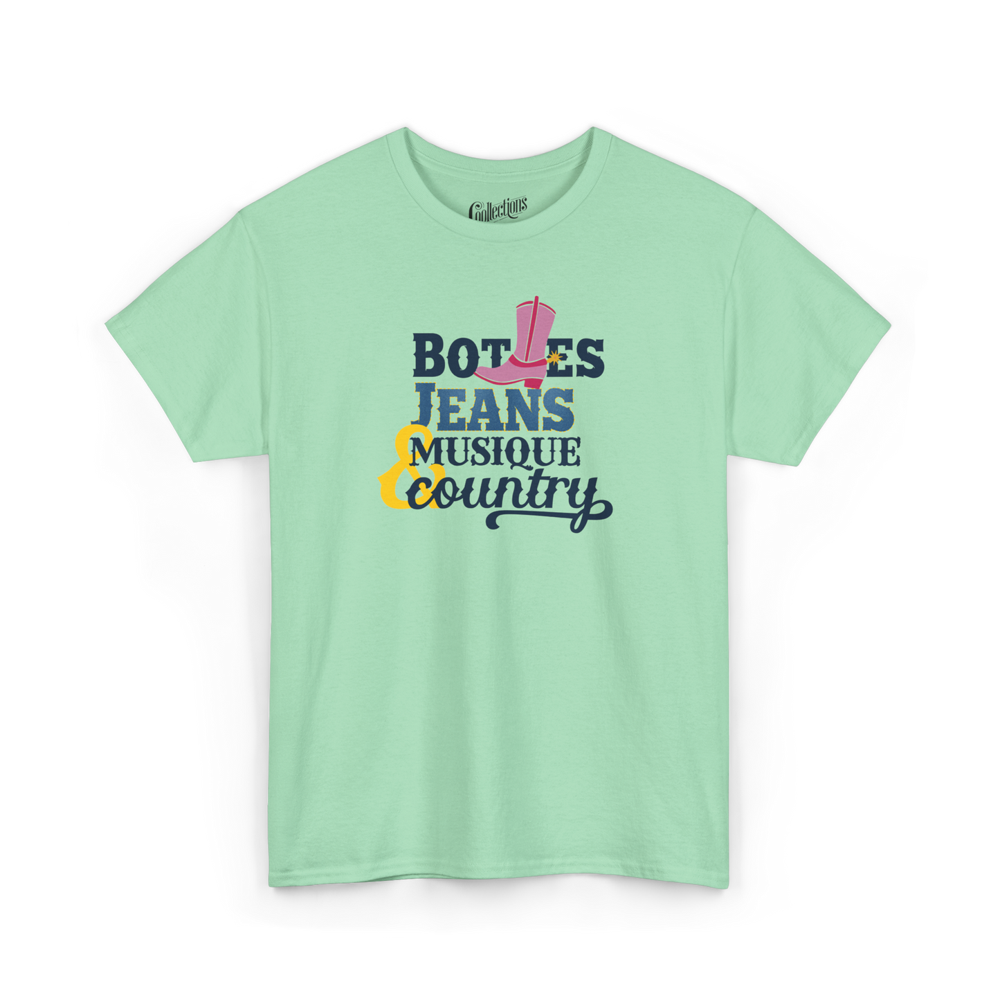 T-shirt - Bottes, Jeans & Musique Country