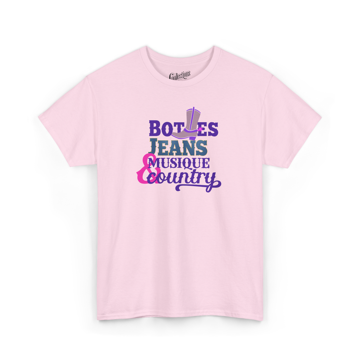 T-shirt - Bottes, Jeans & Musique Country